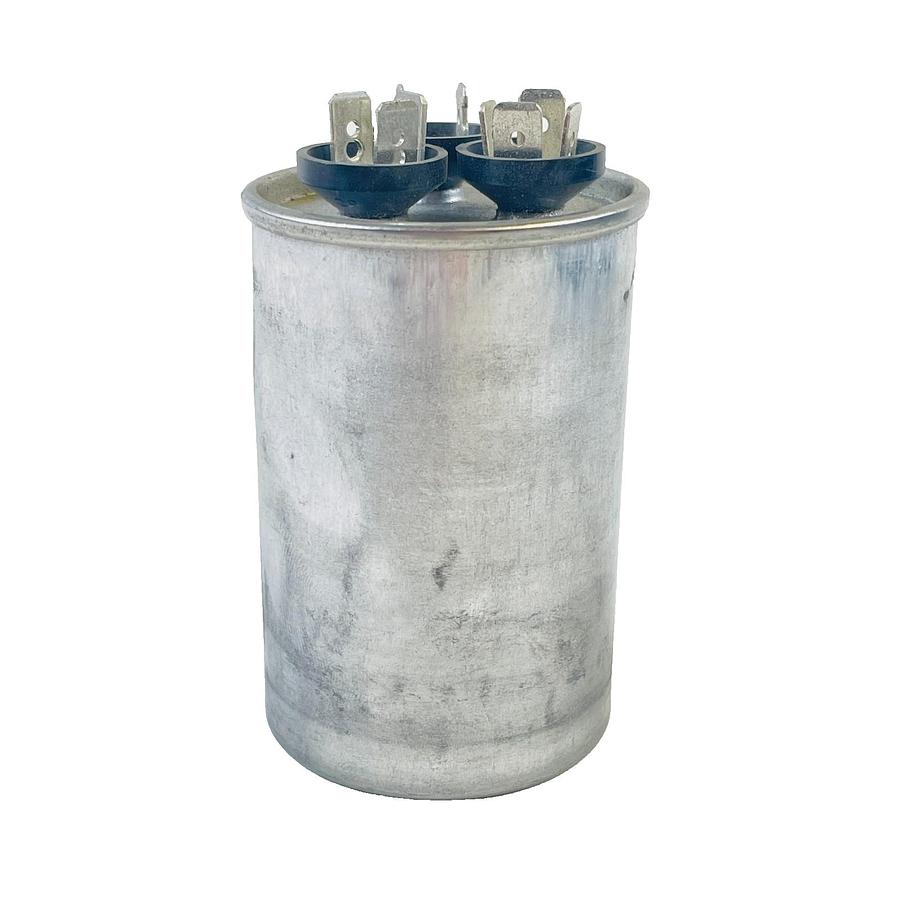 Used JARD MARS 12781 DUAL RUN CAPACITOR 30+5 MFD 440/370VAC ROUND HVAC 50/60HZ