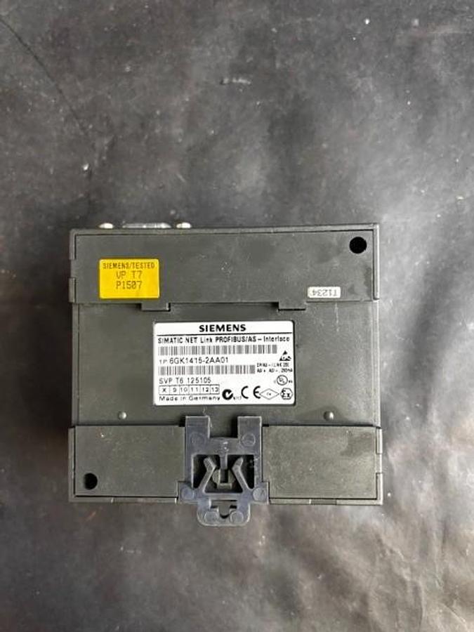 Used SIEMENS 6GK14152AA01 INTERFACE LINK MODULE