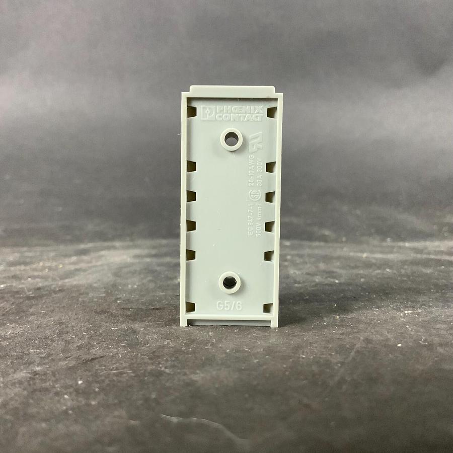 Used PHOENIX CONTACT G5/6 TERMINAL BLOCK ($6 OBO)