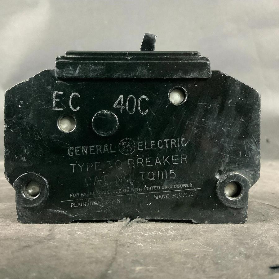 Used GENERAL ELECTRIC TQ1115 CIRCUIT BREAKER ($10 OBO)