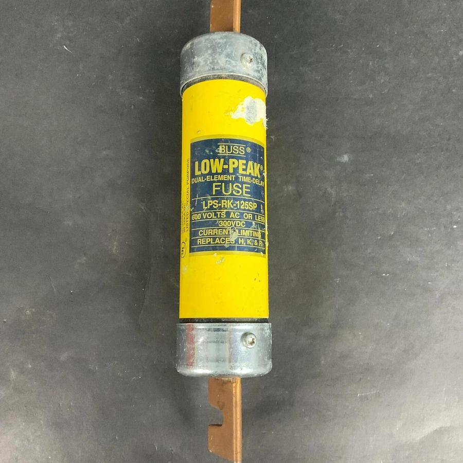 Used BUSSMANN LPS-RK-125SP LOW PEAK FUSE ($20 OBO)