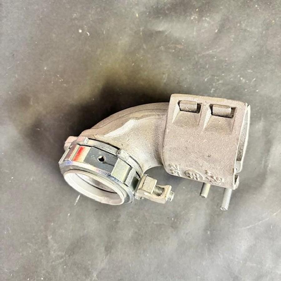 Used 90-DEGREE 1-1/2" SQUEEZE CONNECTOR