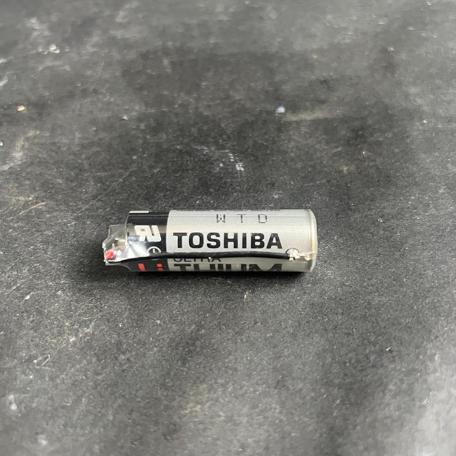Used TOSHIBA ER17500V/3.6V LITHIUM BATTERY ($12 OBO)