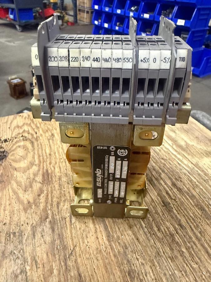 Used ELSUNO TYPE CSAEI TRANSFORMER