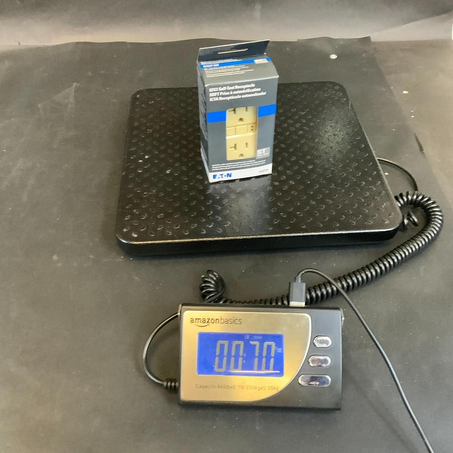 Used EATON SGF20V-L GFCI SELF-TEST RECEPTACLE ($10 OBO)