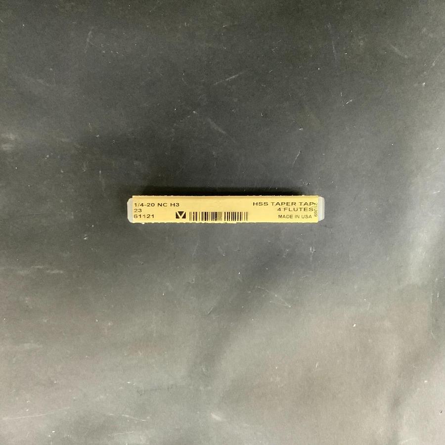 Used GREENFIELD GTD 61121 1/4-20 NC H3 4-FLUTE HSS TAPER HAND TAP ($12 OBO)