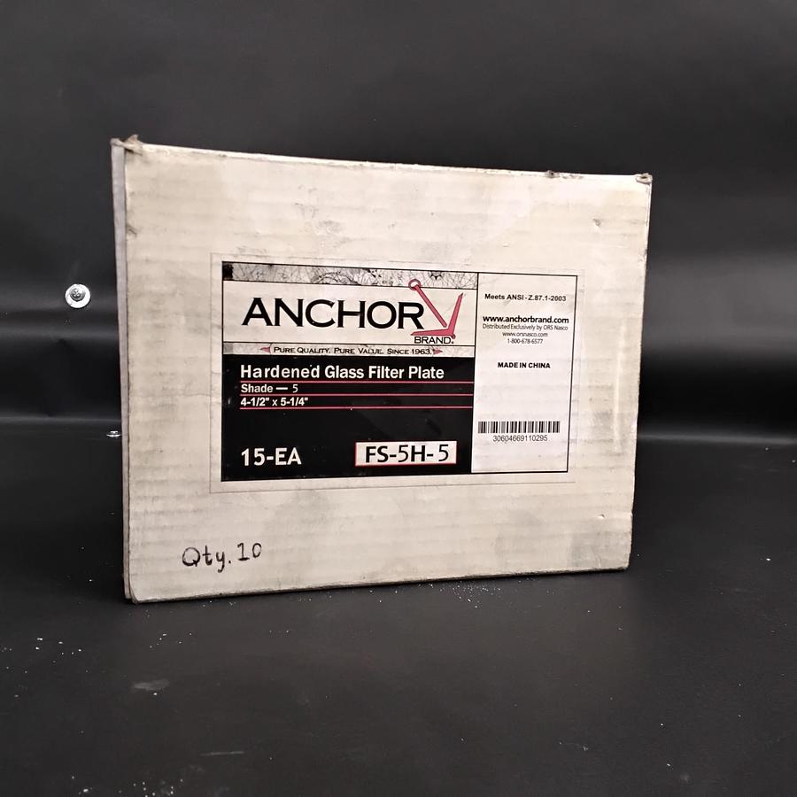 Used ANCHOR FS-5H-5 HARDENED GLASS FILTER PLATE ($100 OBO)