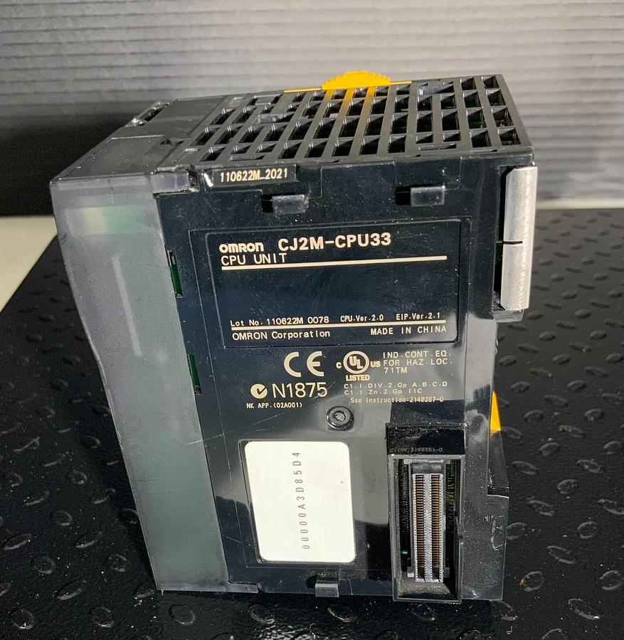Used OMRON CJ2M-CPU33