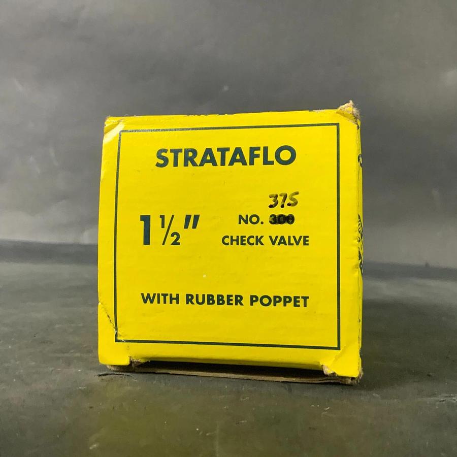 Used STRATFLO 375 1 1/2” CHECK VALVE ($40 OBO)