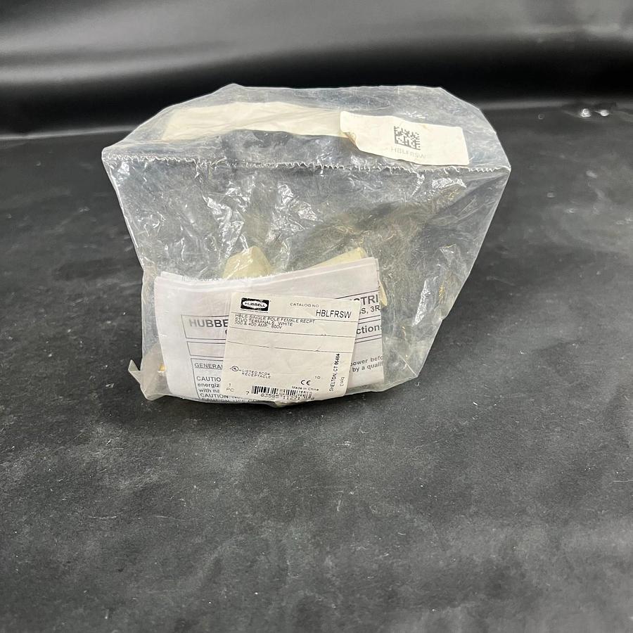 HUBBELL HBLFRSW SINGLE POLE RECEPTACLE ($35 OBO)