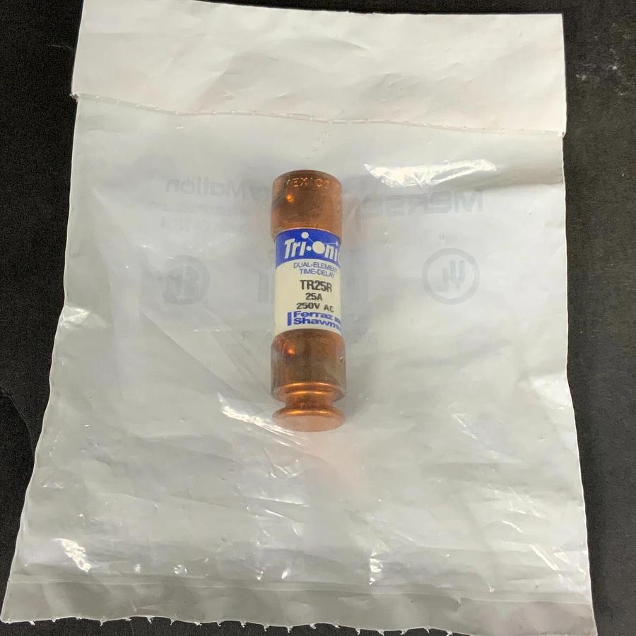 FERRAZ SHAWMUT TR25R FUSE - INDIVIDUALLY WRAPPED ($7 OBO)