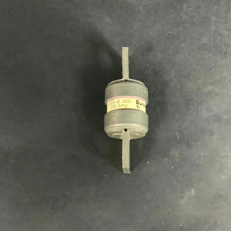 Used BUSSMANN KAA-B-200 SEMICONDUCTOR FUSE ($10 OBO)