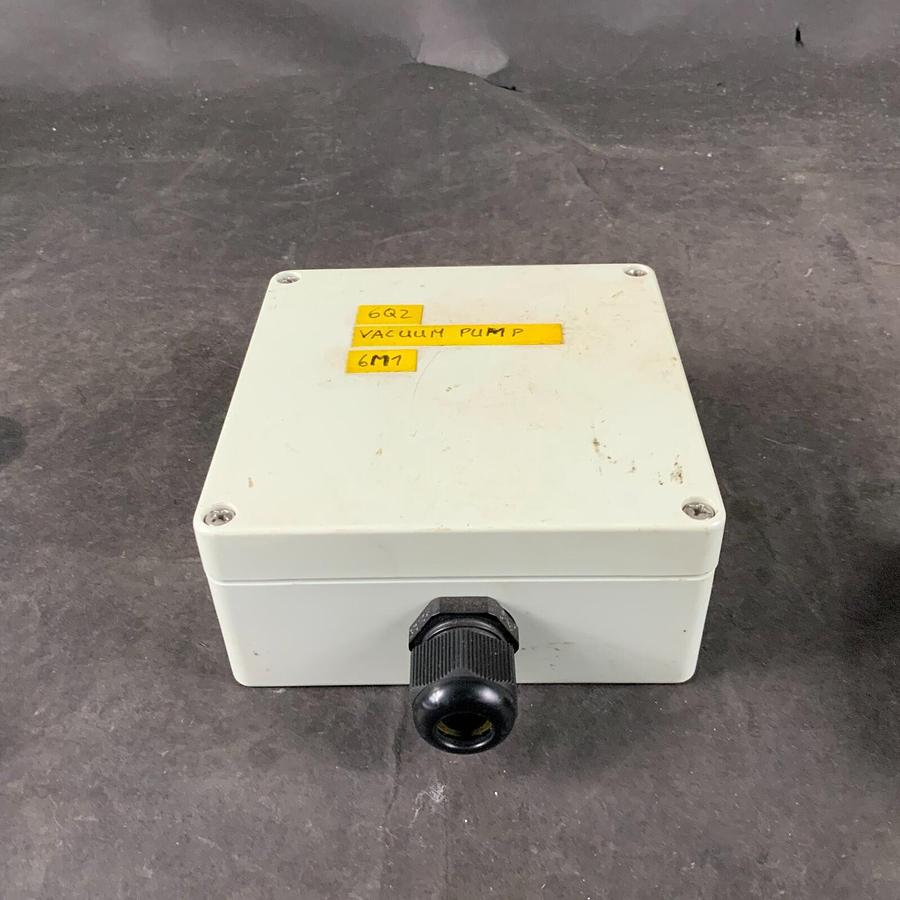 Used GENERIC POLYCARBONATE VACUUM PUMP ENCLOSURE ($35 OBO)