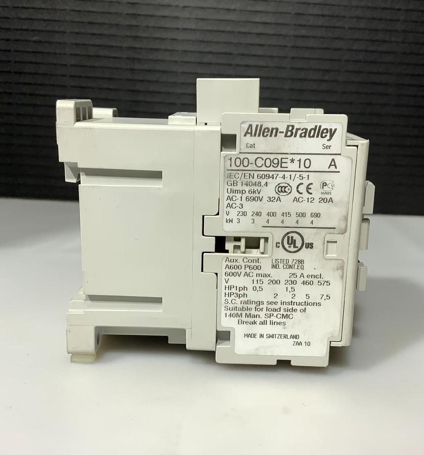 Used ALLEN BRADLEY 100-C09E*10 ($19.99 OBO)