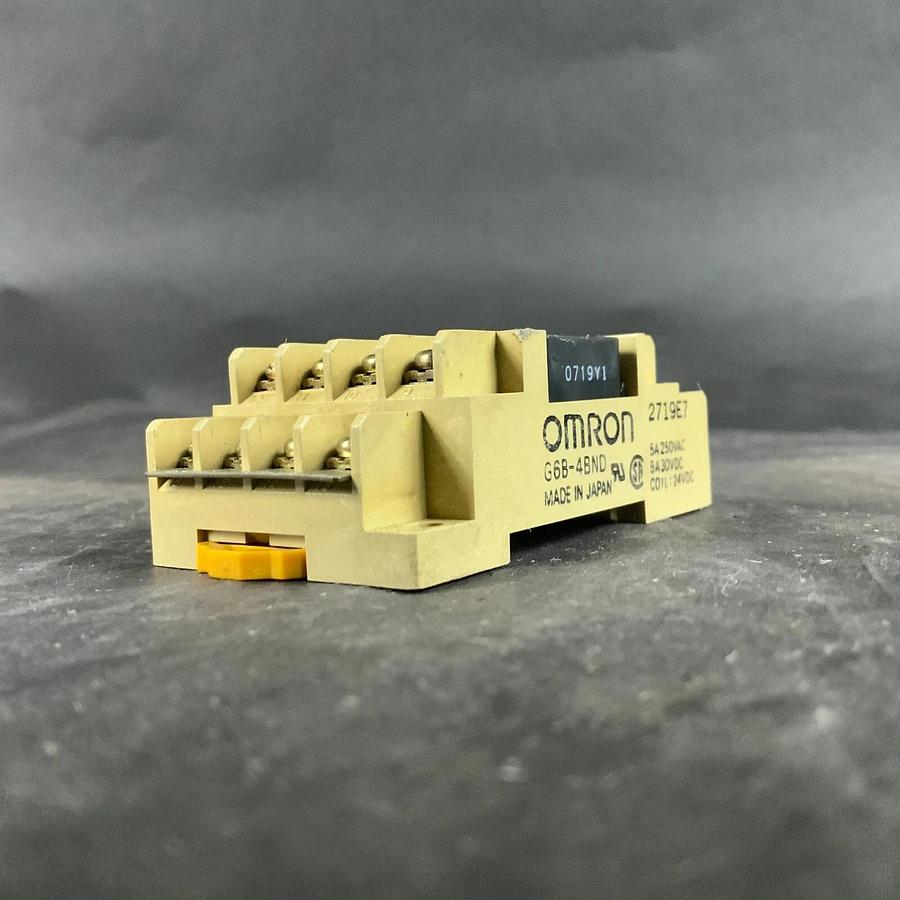OMRON G6B-4BND 24VDC RELAY BASE ($30 OBO)