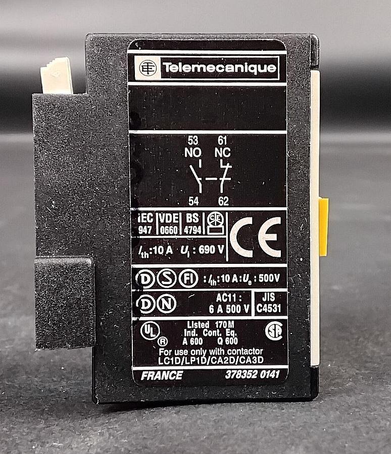 Used TELEMENCANIQUE LA1DN11 CONTACT BLOCK ($15 OBO)