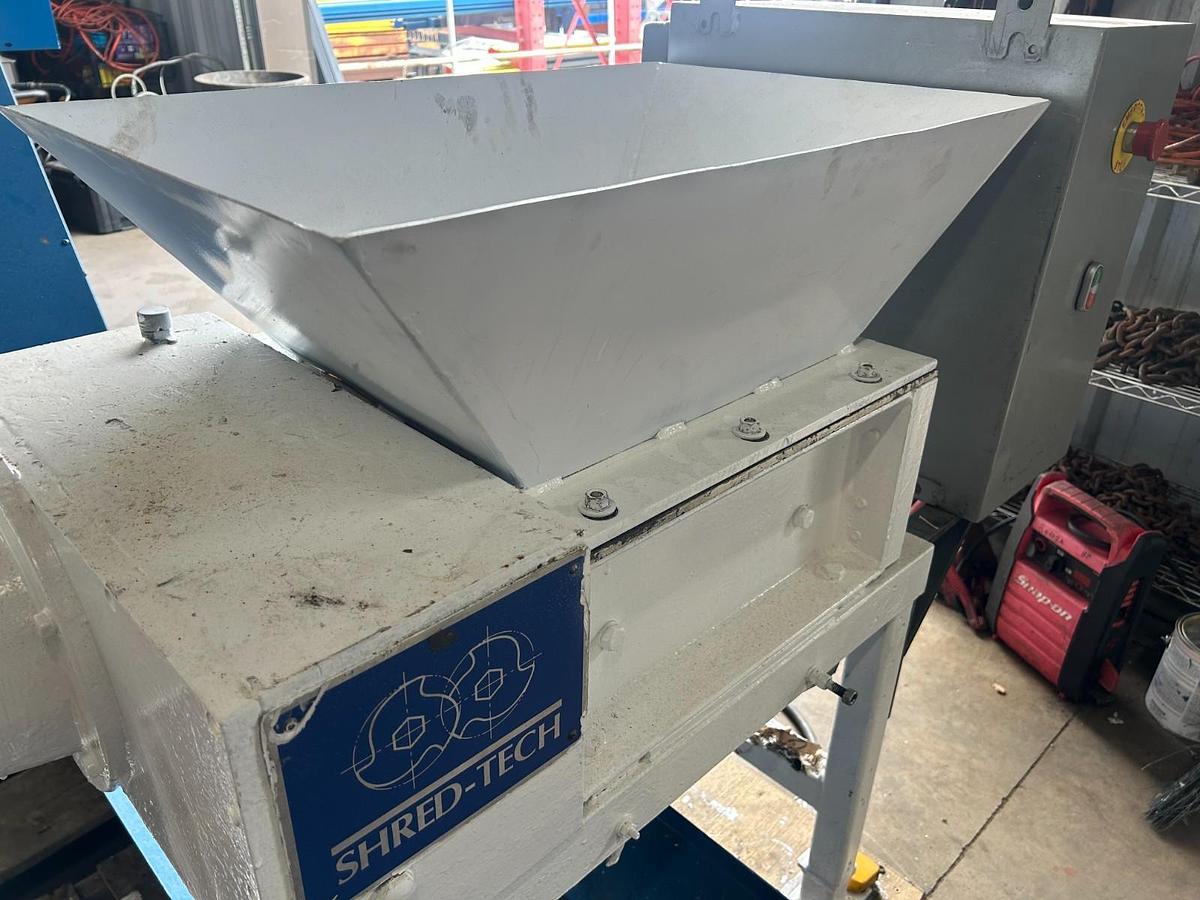 Used Shred Tech Shredder W/ Turbo Conveyor ($17,500 OBO) 13"x16" Opening