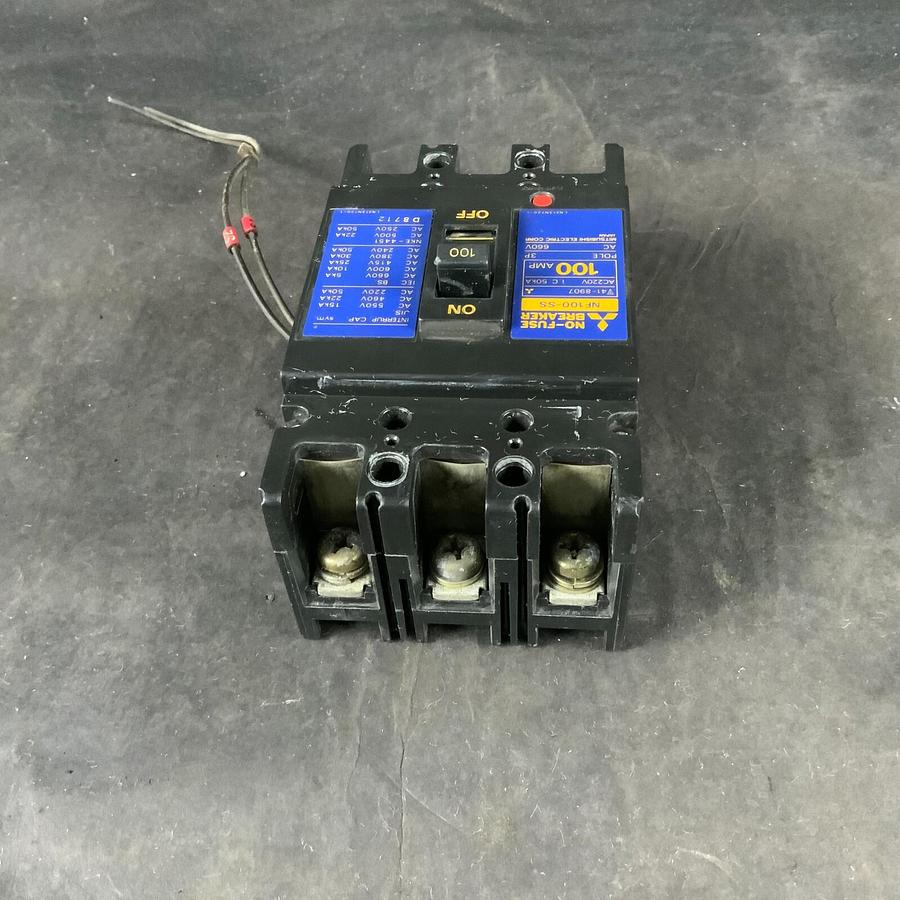 Used MITSUBISHI NF100-SS 100A NO-FUSE BREAKER ($40 OBO)
