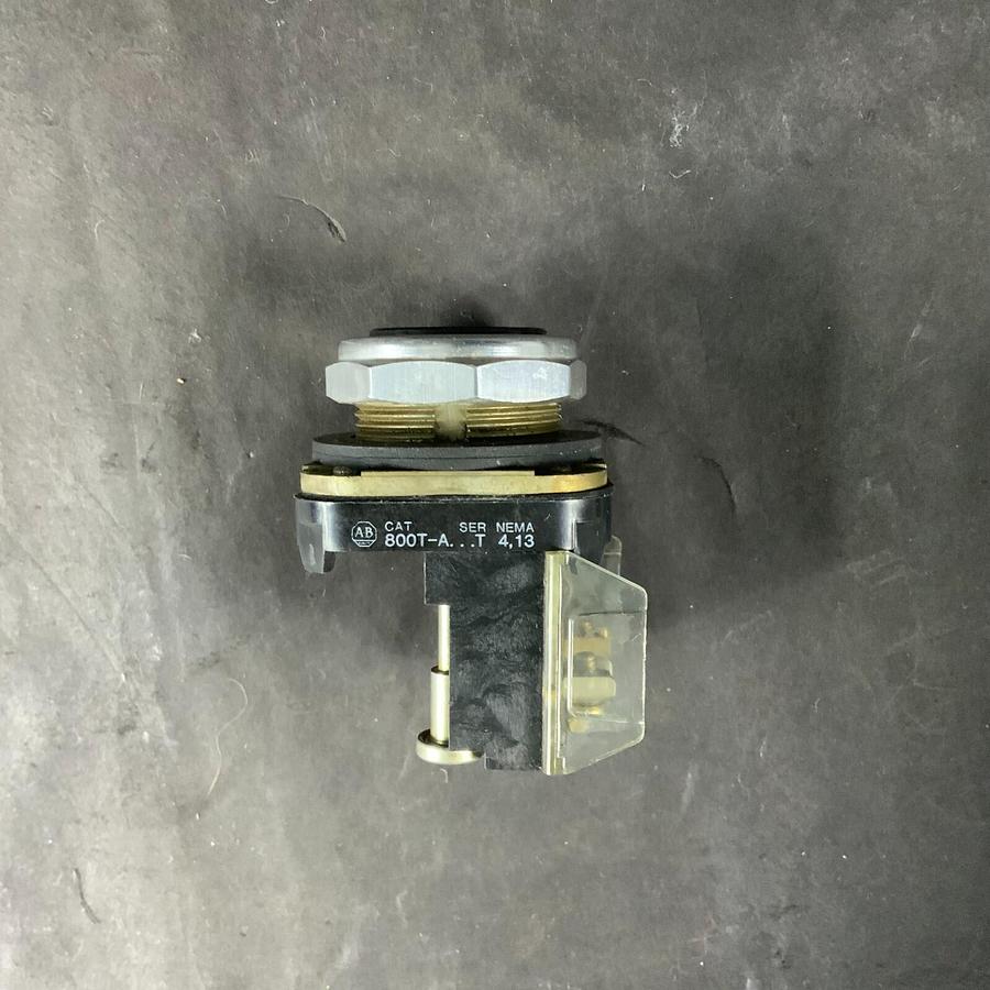 Used ALLEN BRADLEY 800T-A BLACK PUSHBUTTON ($10 OBO)