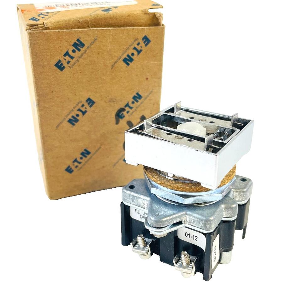 Used EATON E30EM SER A4 COMPACT PUSHBUTTON OPERATOR IND LIGHT 120V AC-DC