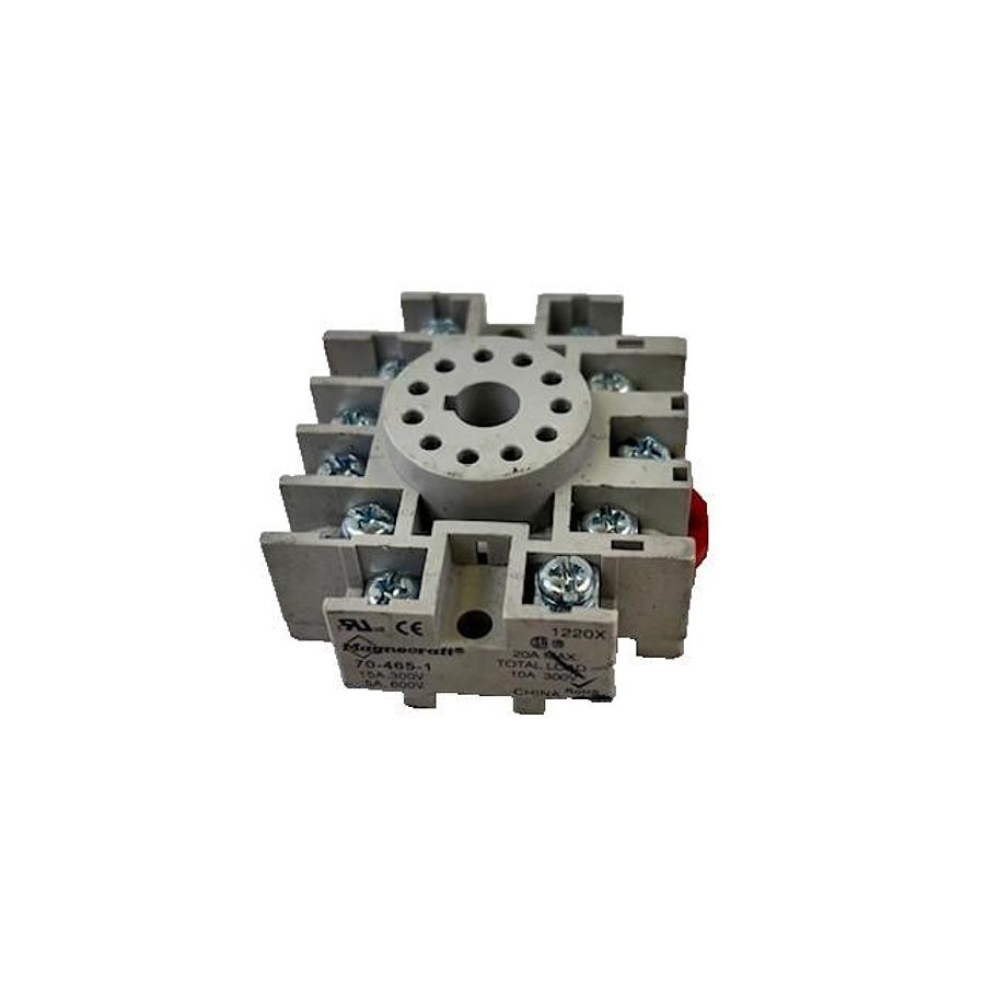Used MAGNECRAFT 70-465-1 RELAY SOCKET