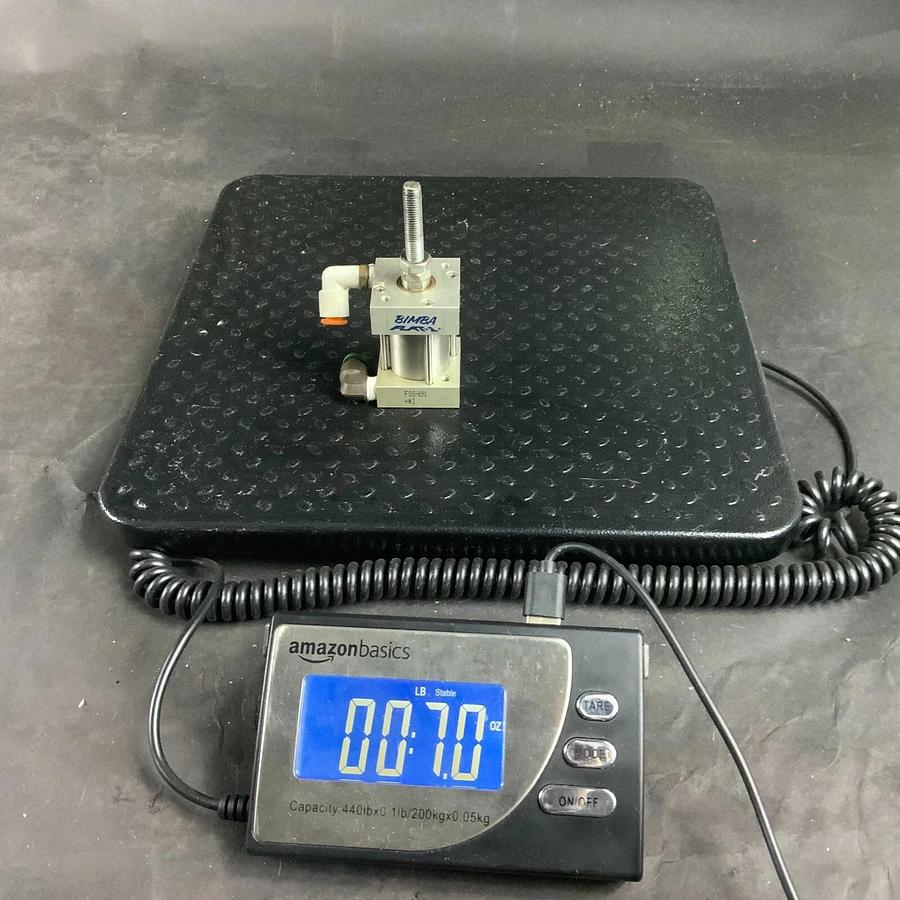 Used BIMBA FSS-091 PNEUMATIC CYLINDER ($30 OBO)