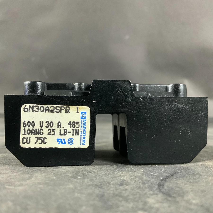 Used MARATHON 6M30A2SPQ 1 FUSE HOLDER ($8 OBO)