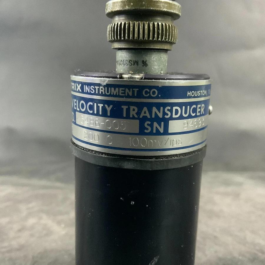 Used METRIX 5486-005 VELOCITY TRANSDUCER BLACK ($90 OBO)