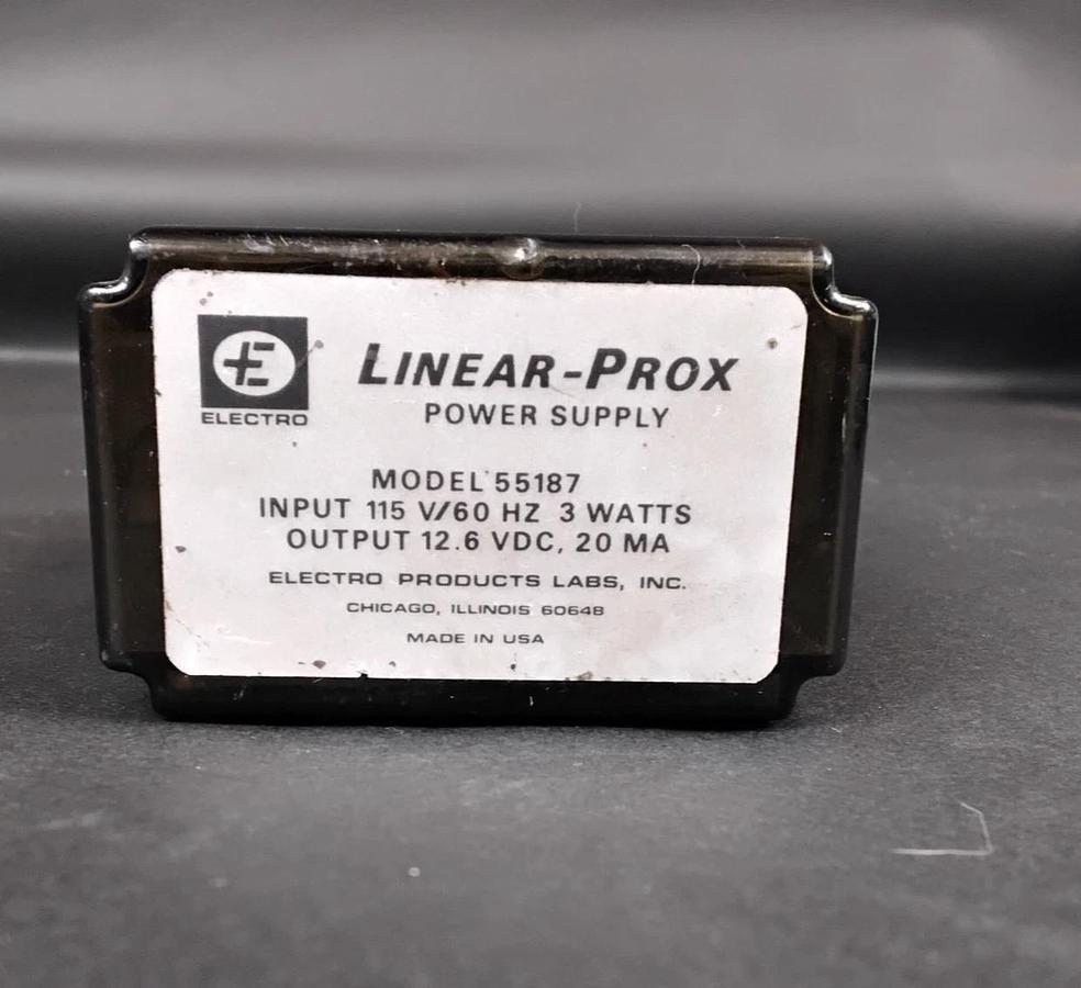 Used ELECTRO CORPORATION MINI PROX RELAY55187 ($50 OBO)