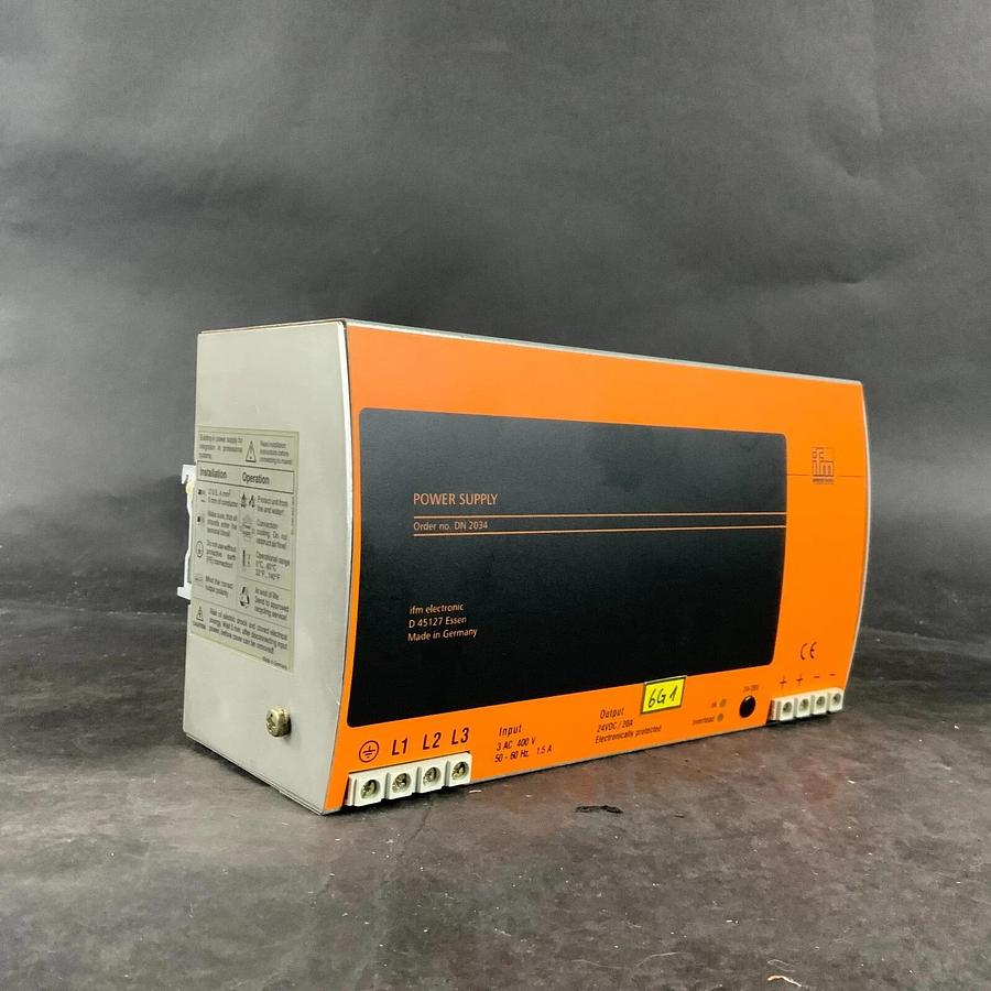 Used IFM ELECTRONIC DN 2034 POWER SUPPLY ($400 OBO)