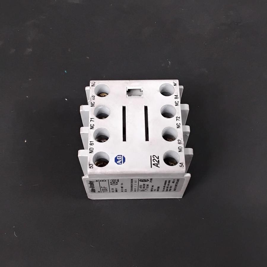 Used ALLEN BRADLEY 100-FA22 AUXILIARY CONTACT BLOCK ($15 OBO)