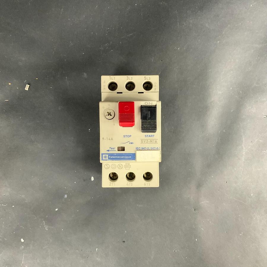 Used TELEMECANIQUE GV2-M16 CIRCUIT BREAKER ($10 OBO)