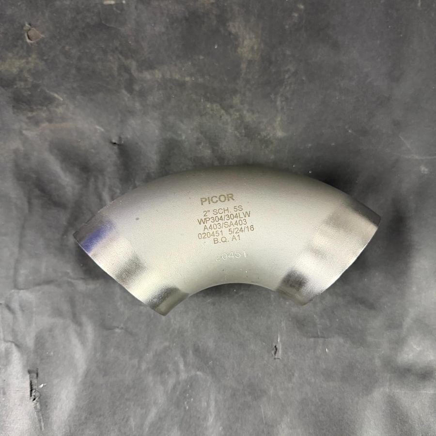 Used PICOR SCH 5S 2” ELBOW BUTTWELD