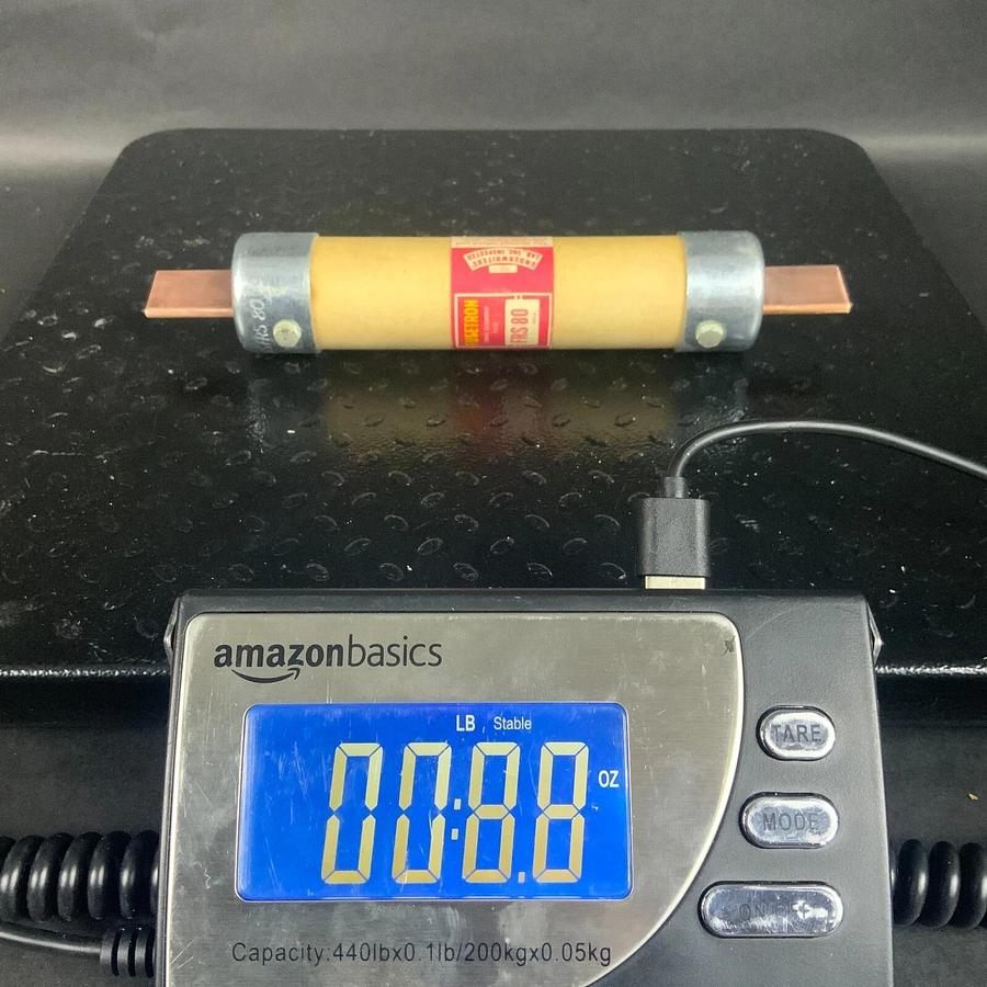 Refurbished BUSSMANN EATON FRS-80 FUSE ($11 OBO) - REFURBISHED OLD STOCK