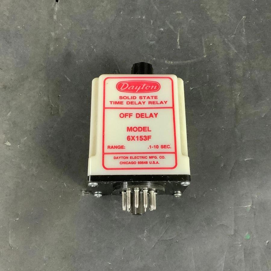 Used DAYTON 6x153F Time delay relay ($25 OBO)