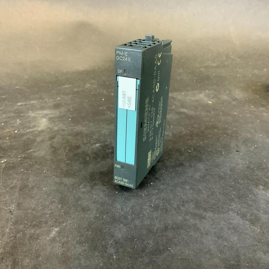 Used SIEMENS 6ES7 138-4CA00-0AA0 OUTPUT MODULE ($10 OBO)
