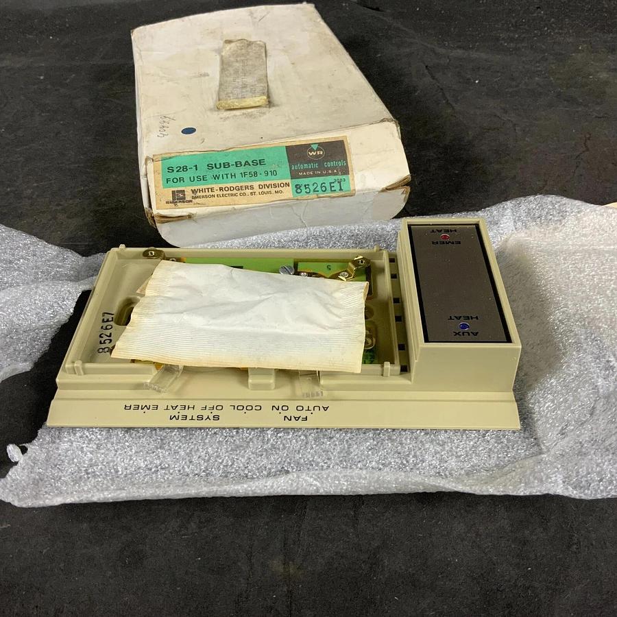 WHITE RODGERS S28-1 SUB-BASE ($25 OBO)