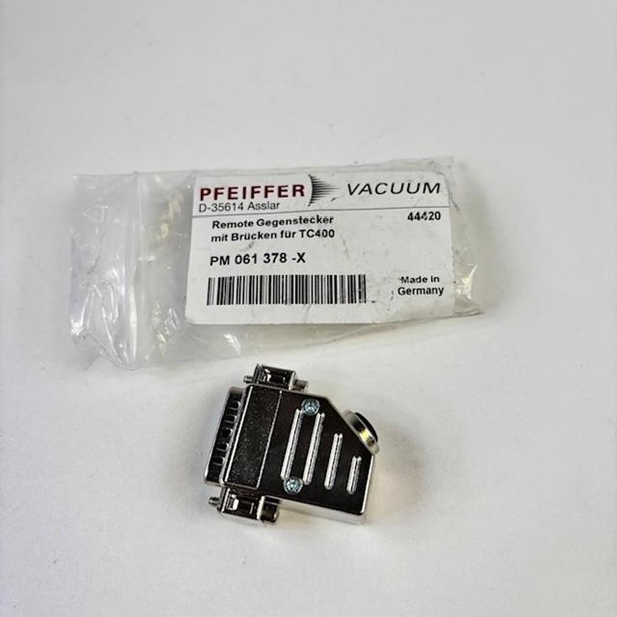 Used PFEIFFER VACUUM PM 061 378 -X REMOTE PLUG
