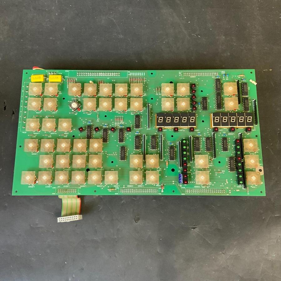 Used MITSUBISHI KS-YZ402A-0 PC BOARD FOR OPERATOR PANEL - MISSING 1 KEY CAP ($75 OBO)