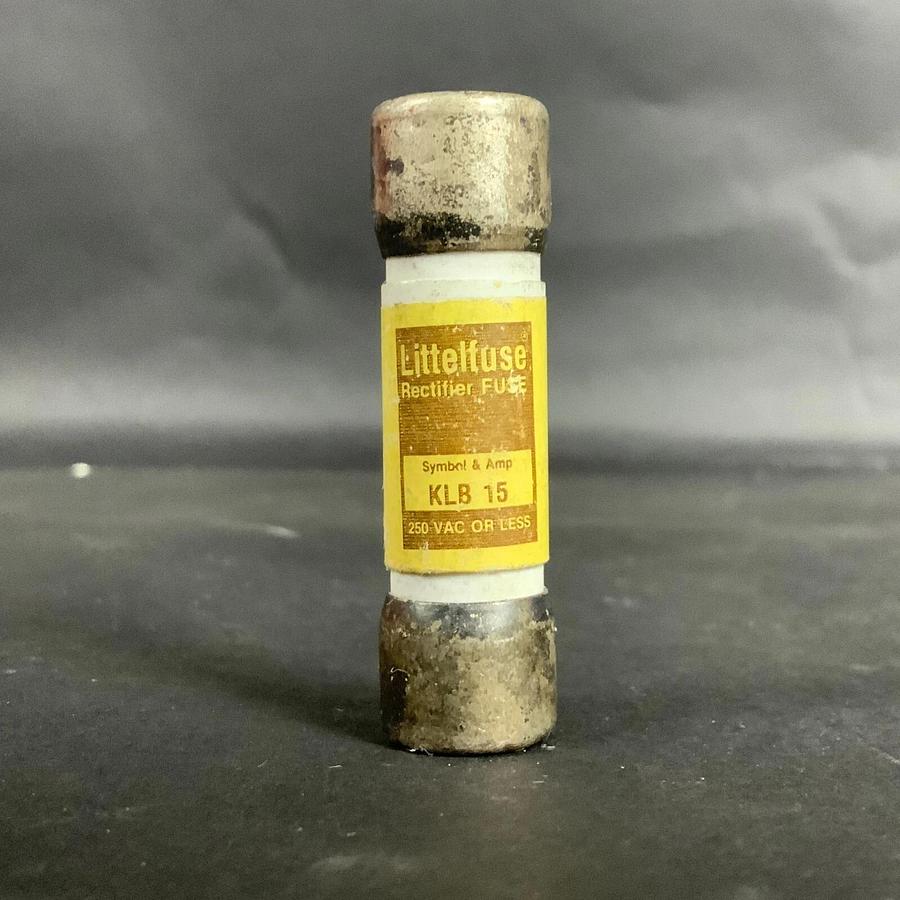 Used LITTELFUSE KLB-15 RECTIFIER FUSE - SET OF 3 ($18 OBO)