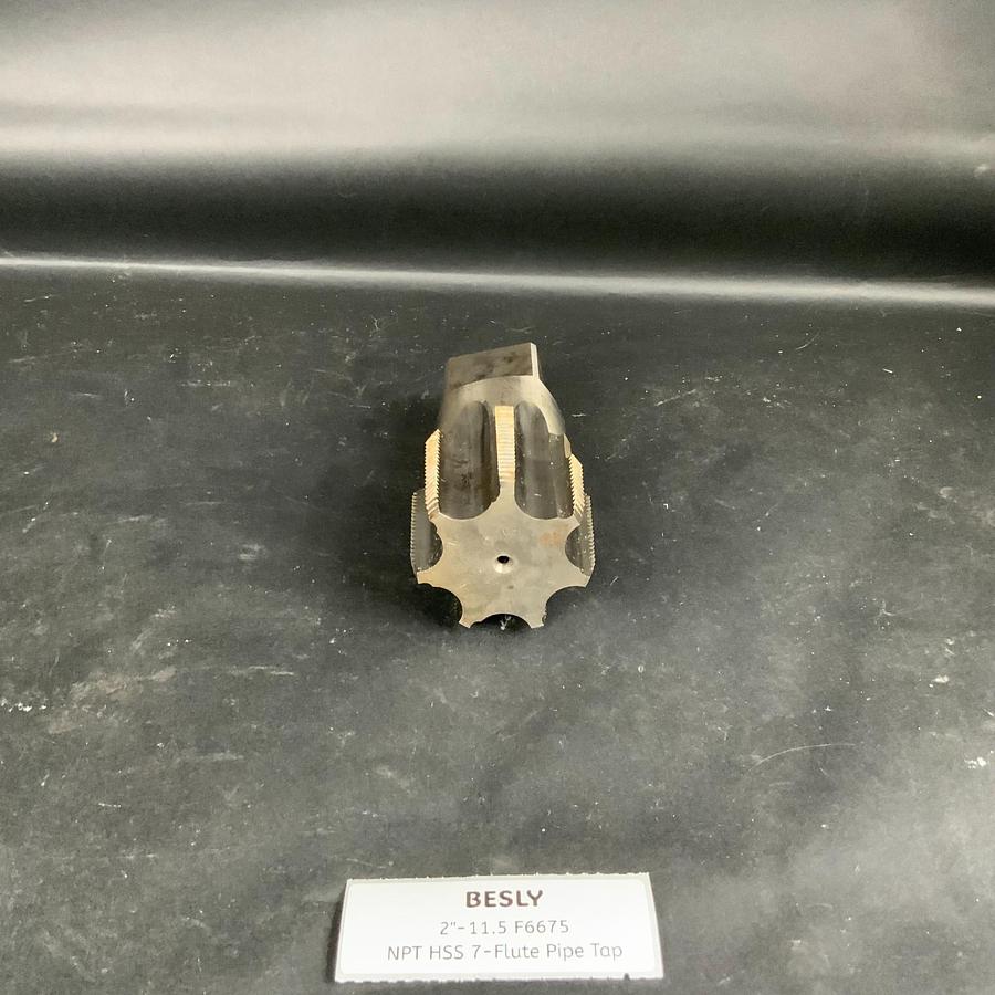 Used BESLY 2”-11.5 F6675 NPT HSS 7-FLUTE PIPE TAP ($120 OBO)