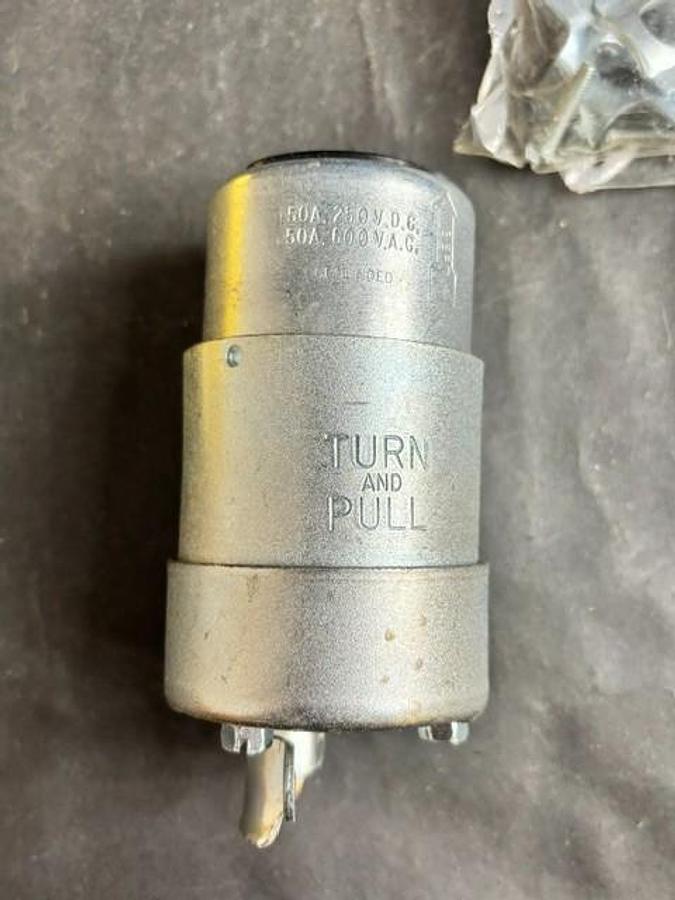 Used HUBBELL 7764 TWIST-LOCK CONNECTOR