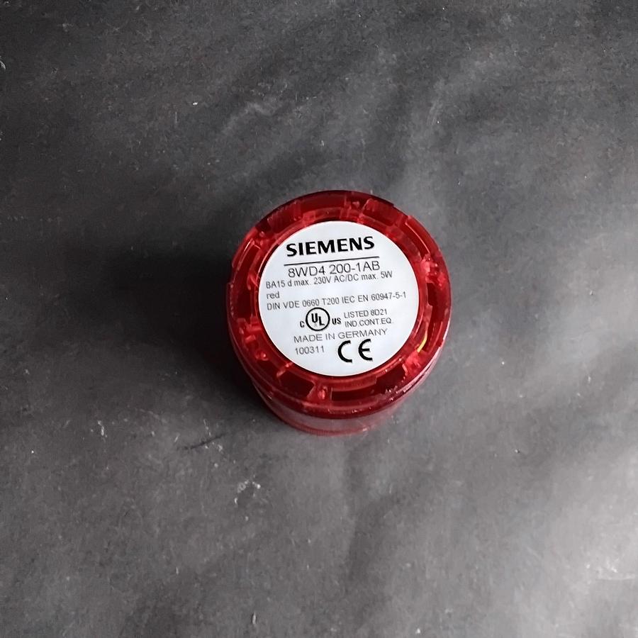 Used SIEMENS 8WD4 200-1 AB RED STACK LIGHT ($20 OBO)
