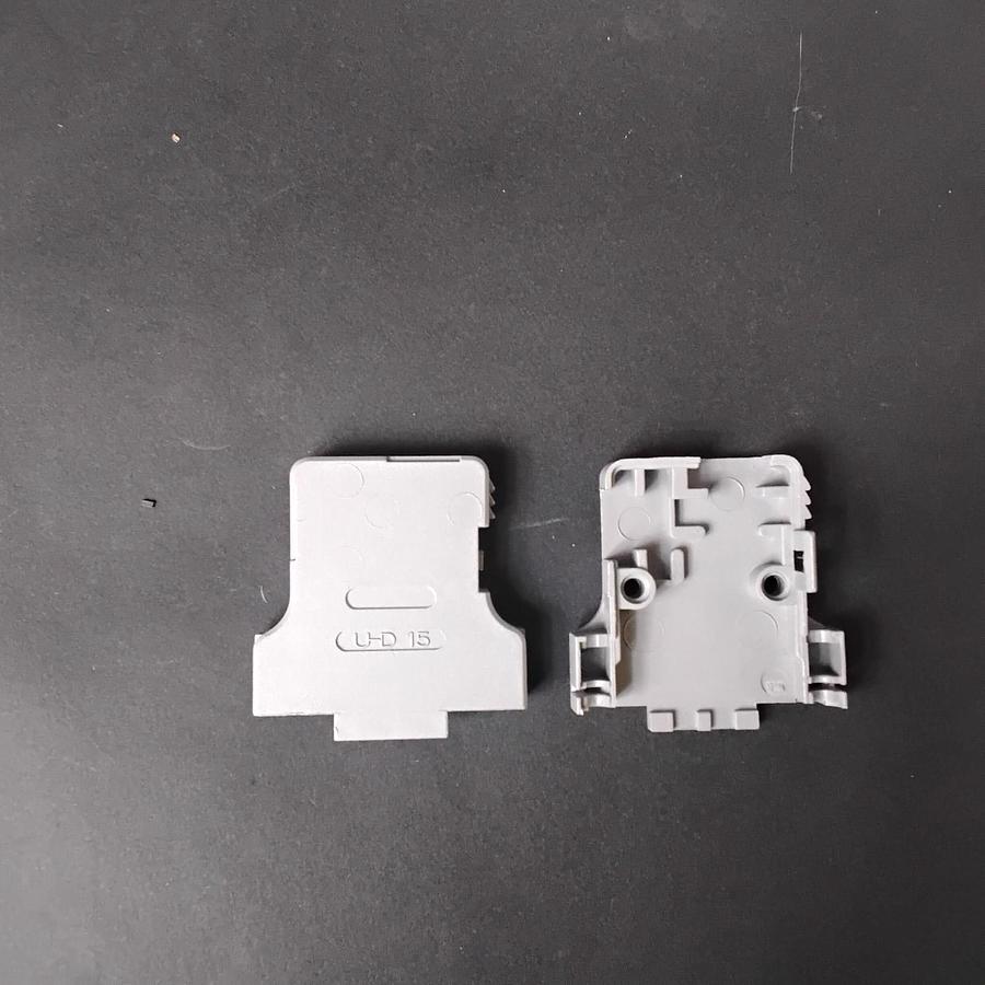 Used PHOENIX CONTACT UD-15 DIN RAIL TERMINAL BLOCK END COVERS ($5 OBO)