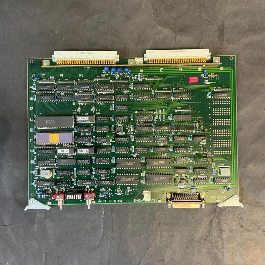 Used MITSUBISHI FX701C BN624A592G51 PC BOARD ($50 OBO)