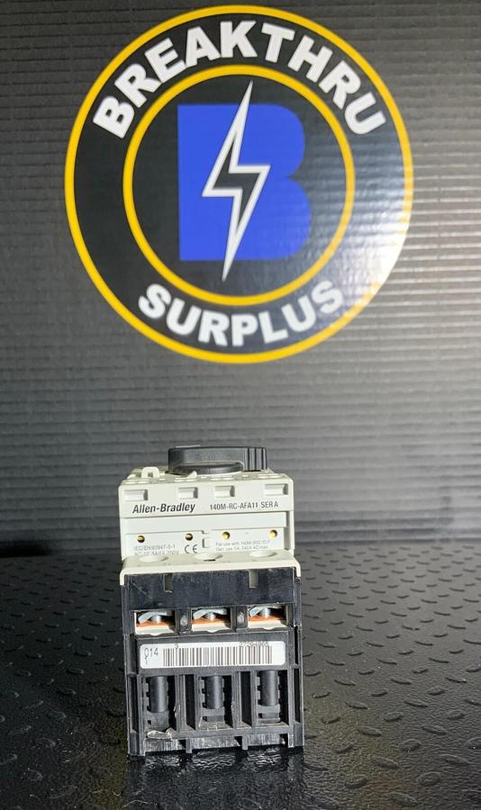 Used ALLEN BRADLEY 140M-D8N-C10 ($24.99/EACH OBO)