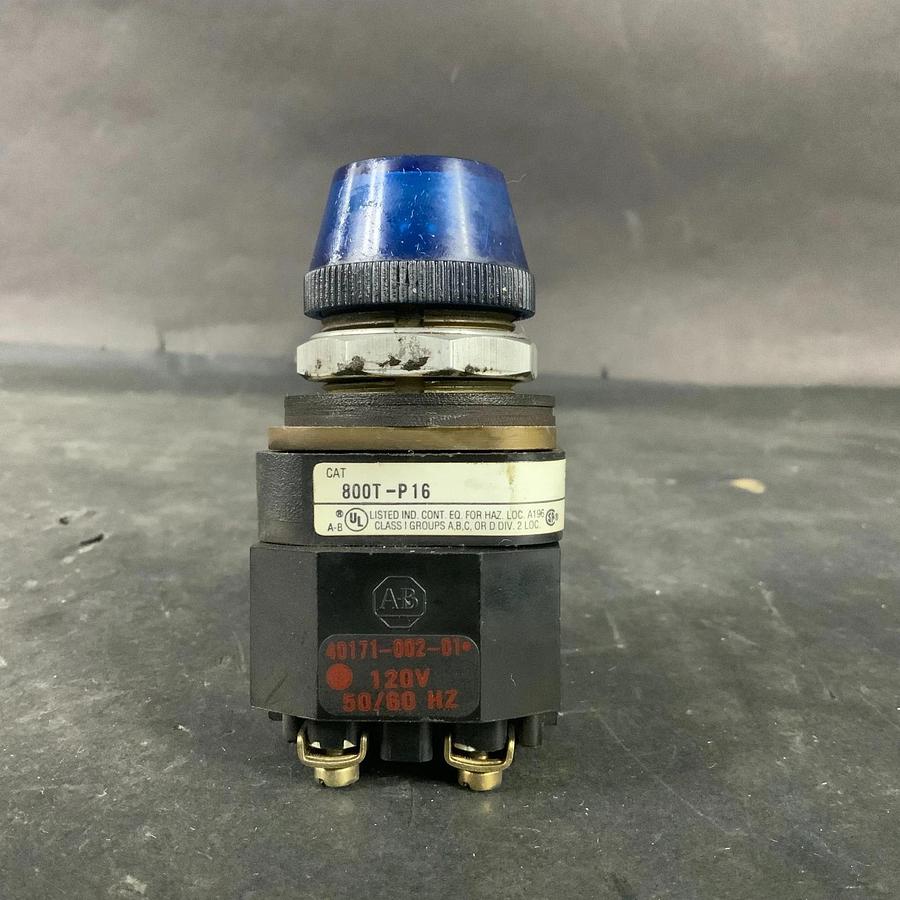 Used ALLEN BRADLEY 800T-P16 BLUE PILOT LIGHT ($30 OBO)