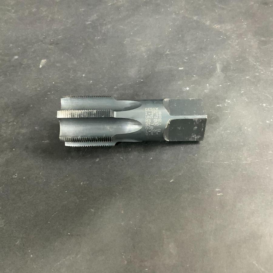 Used BESLY 53-05-009 1-1/2”-18 UHS HS GH8 GROUND THREAD PLUG TAP ($55 OBO)