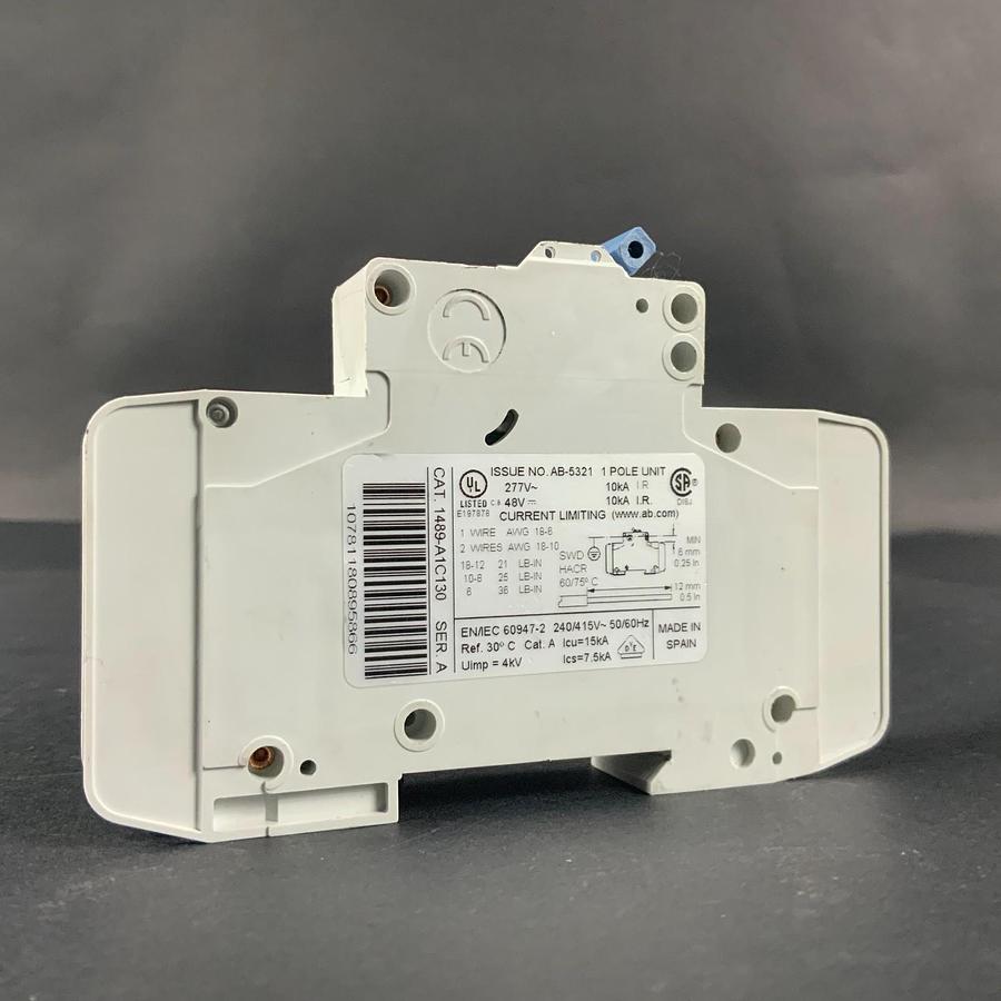 Used ALLEN BRADLEY 1489-A1C130 CIRCUIT BREAKER ($12 OBO)