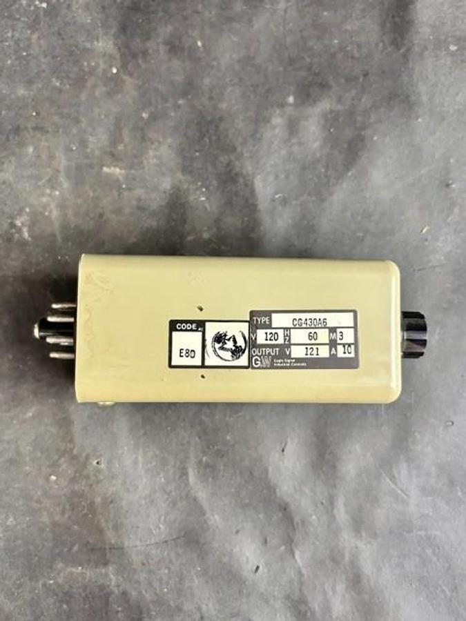 Used DANAHER CONTROLS CG430A6 TIME DELAY RELAY